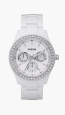 Bracelet de montre Fossil ES1967 Plastique Blanc 9mm